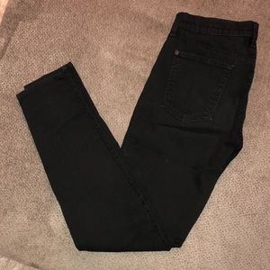 🖤7 For All Mankind - black skinny jeans size 30🖤